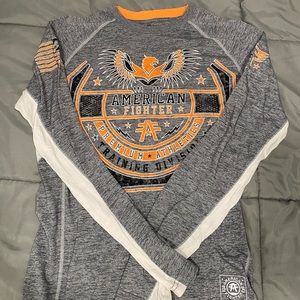 Men’s long sleeve American fighter shirt